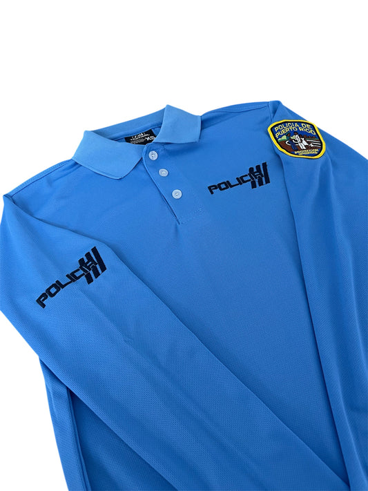 Polo 7.14 Policía Azul Claro M/L
