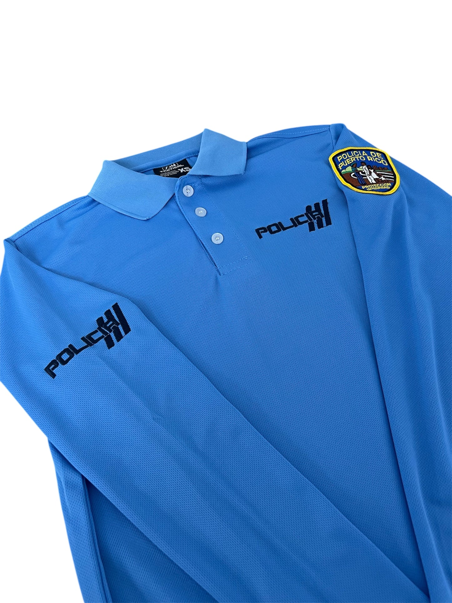 Polo 7.14 Policía Azul Claro M/L