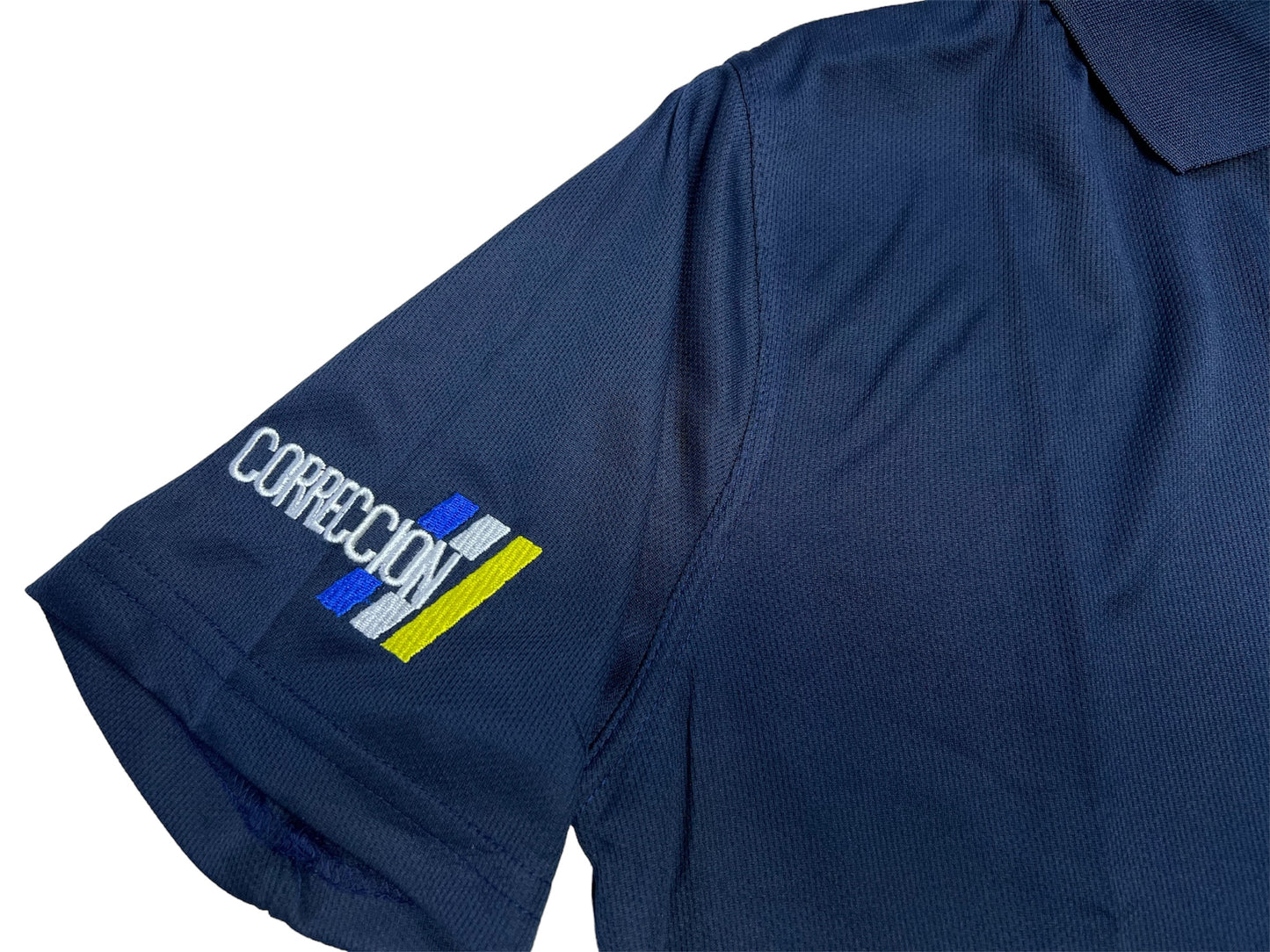Polo Corrección Azul