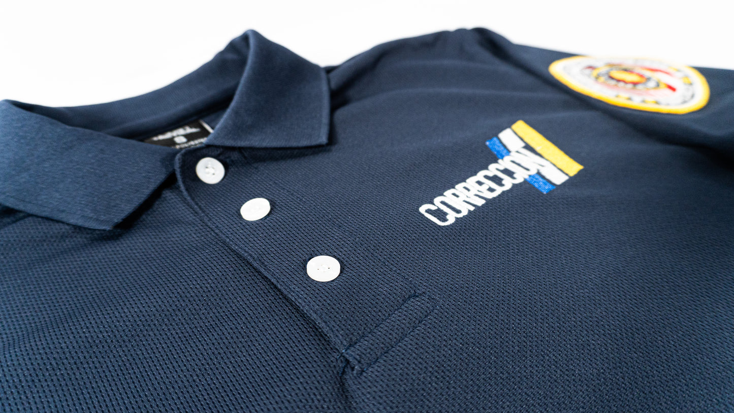 Polo Corrección Azul