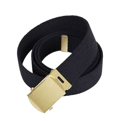 Black Military Belt