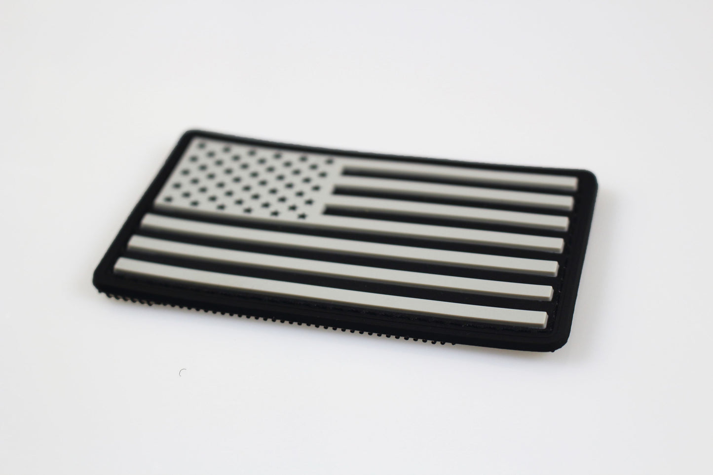 U.S. Flag Patch, PVC, Hook