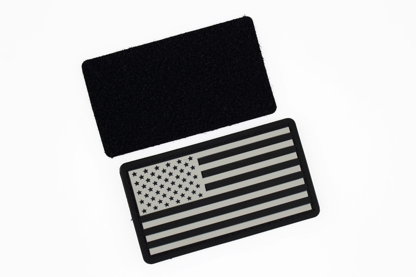 U.S. Flag Patch, PVC, Hook