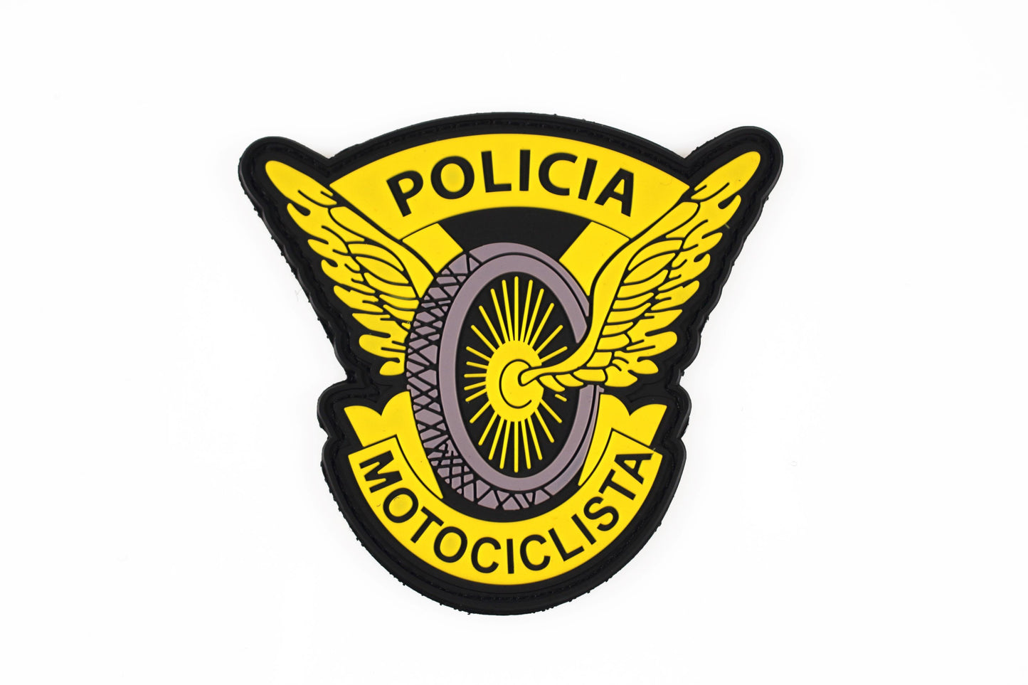 MOTOCICLISTA Patch, PVC, Hook