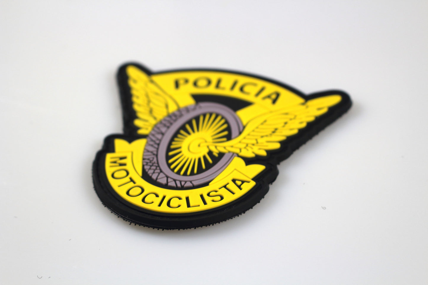 MOTOCICLISTA Patch, PVC, Hook