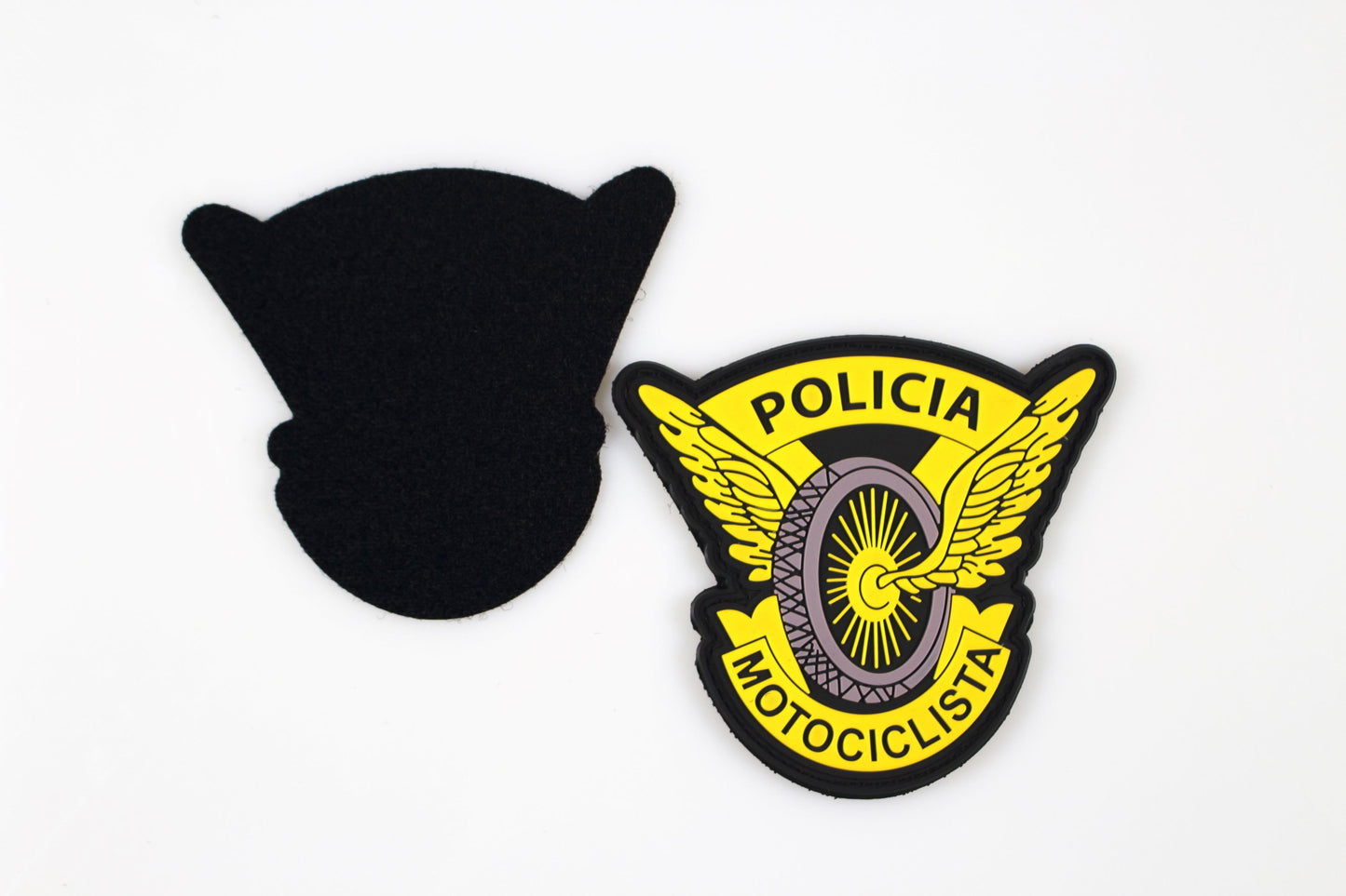 MOTOCICLISTA Patch, PVC, Hook