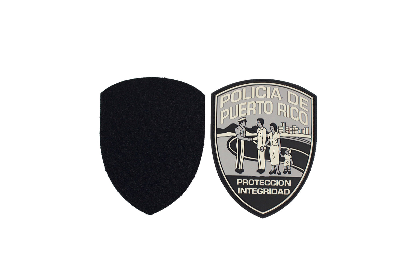 PPR black Patch, PVC, Hook